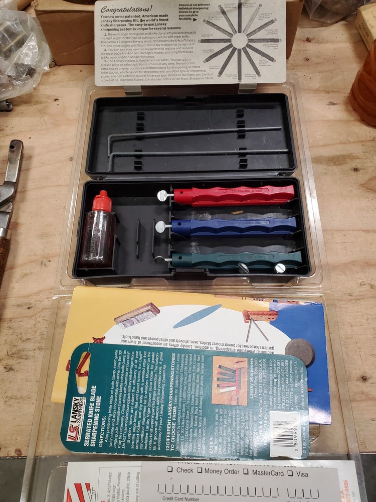 Lansky Custom  Knife Sharpening System Excellent Condition