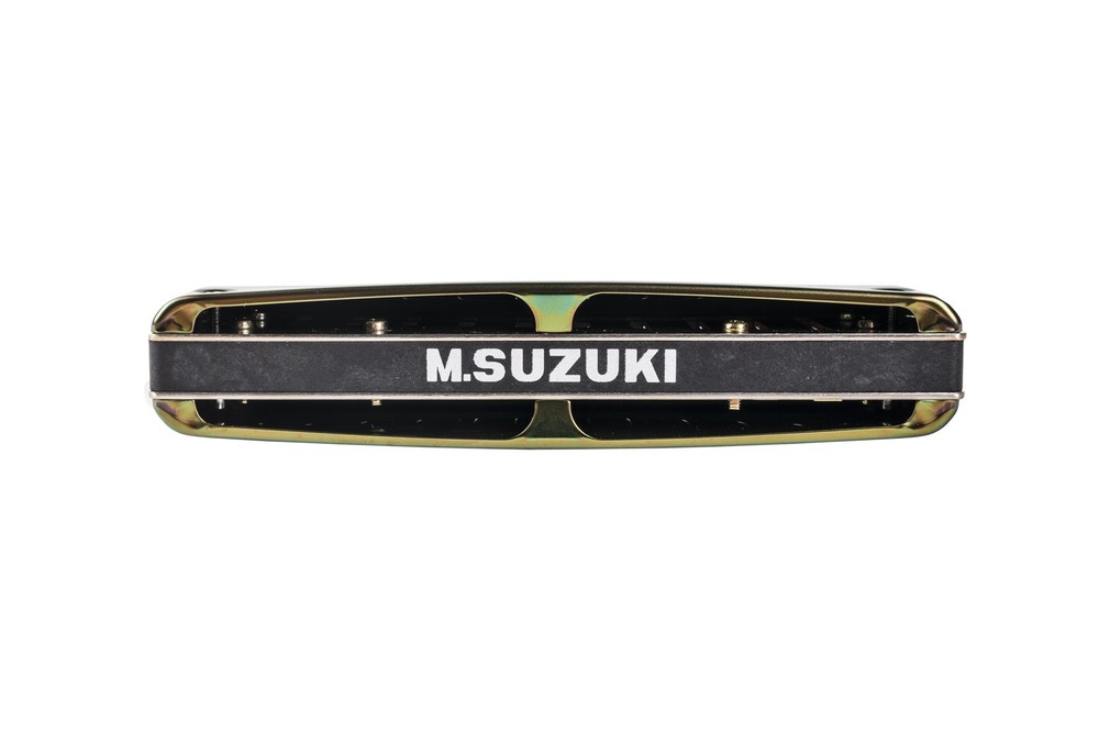 Suzuki C-20-E Olive Harmonica. Key of E