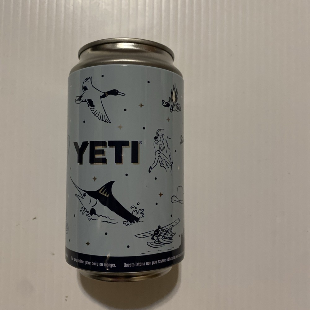YETI Empty Can Fake 12oz Stash Storage NEW With Sticker