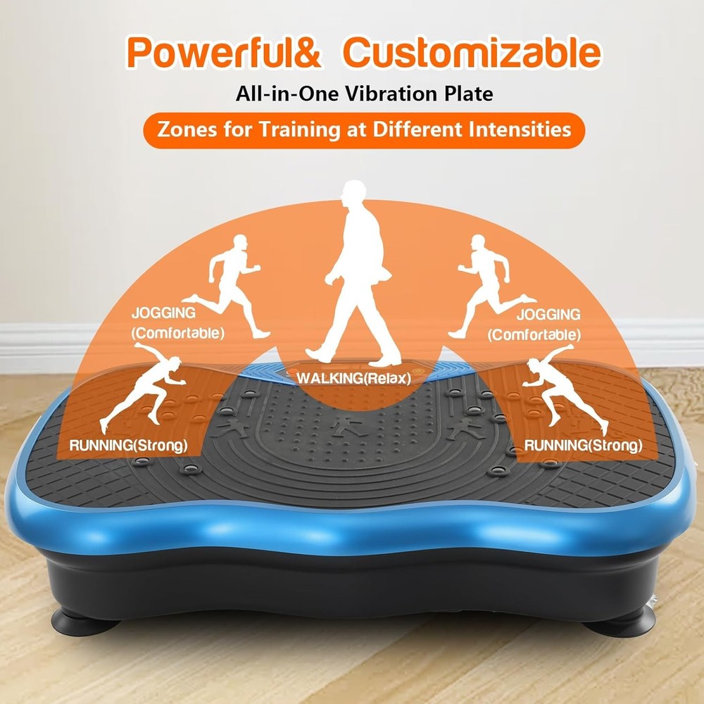 Vibration Plate Exercise Machine 10 Modes Full Body Workout