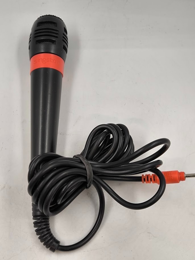 Playstation 2 PS2 Microphones Singstar Working Black
