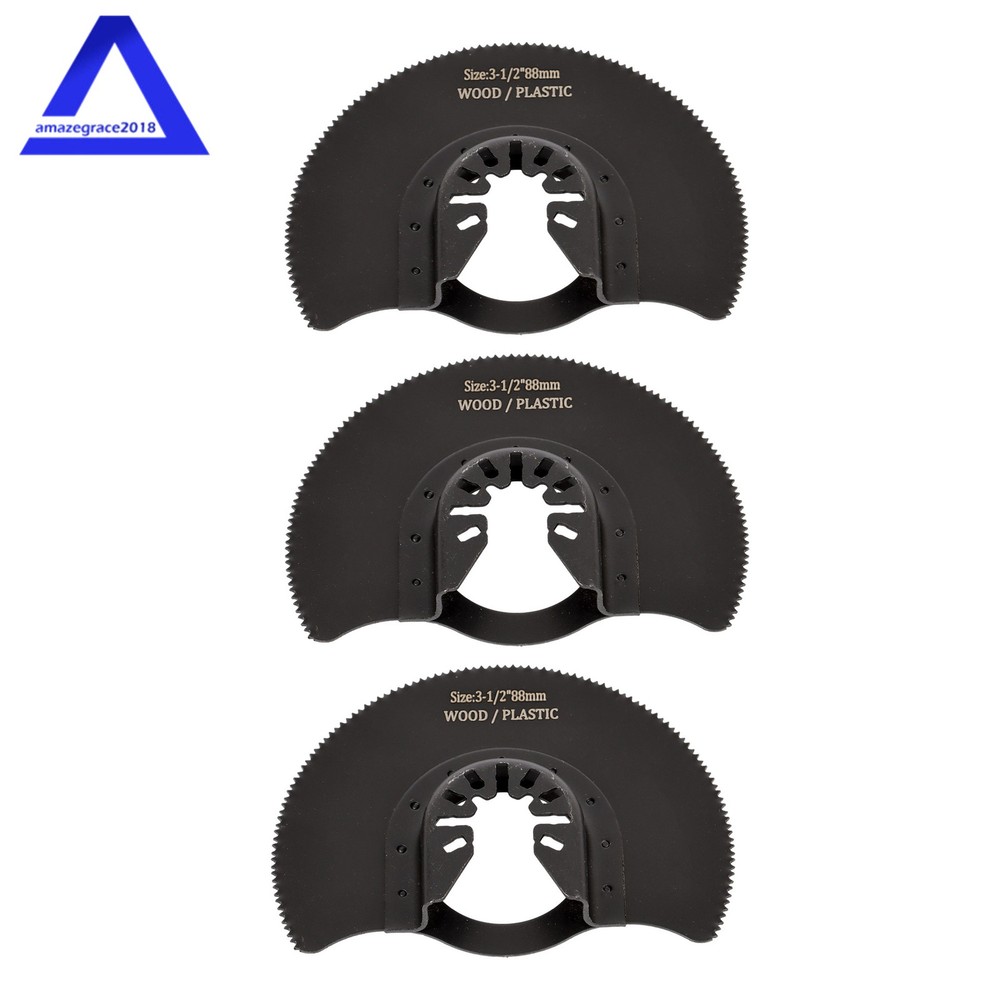 35PCS 7 Types Titanium Oscillating Tool Quick Saw Blades Multitool Blades