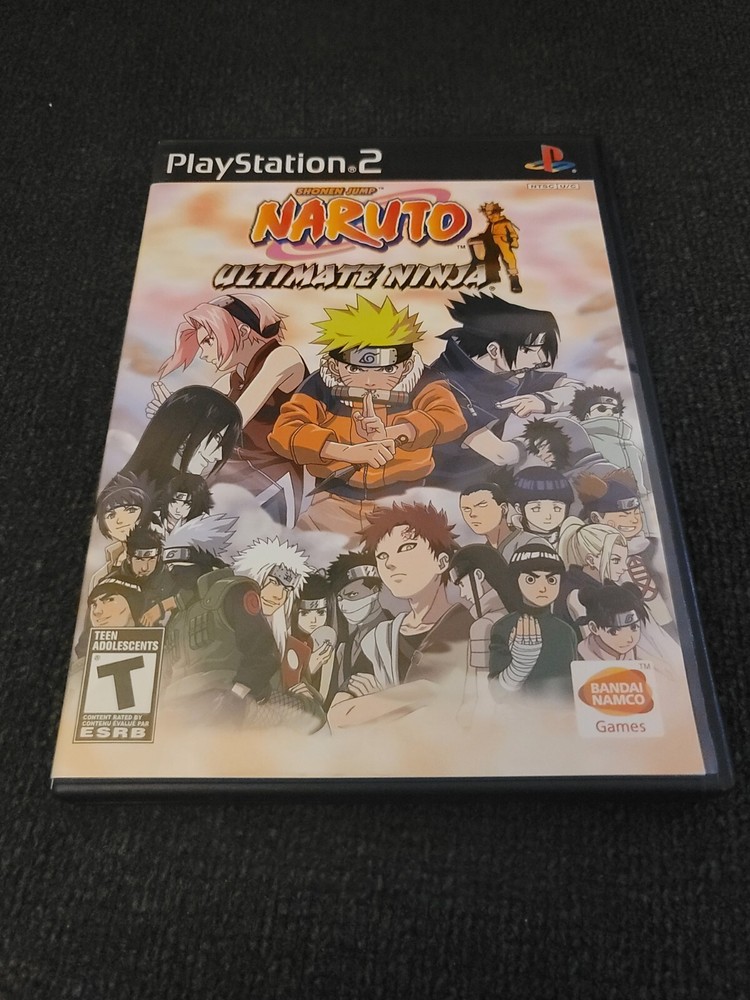 Playstation 2 Naruto Ultimate Ninja Case & Manual Only