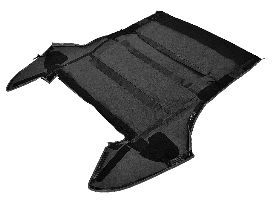 BMW 6 Series Convertible Soft Top Replacement E64 HAARTZ BURGUNDY Cloth 04-10