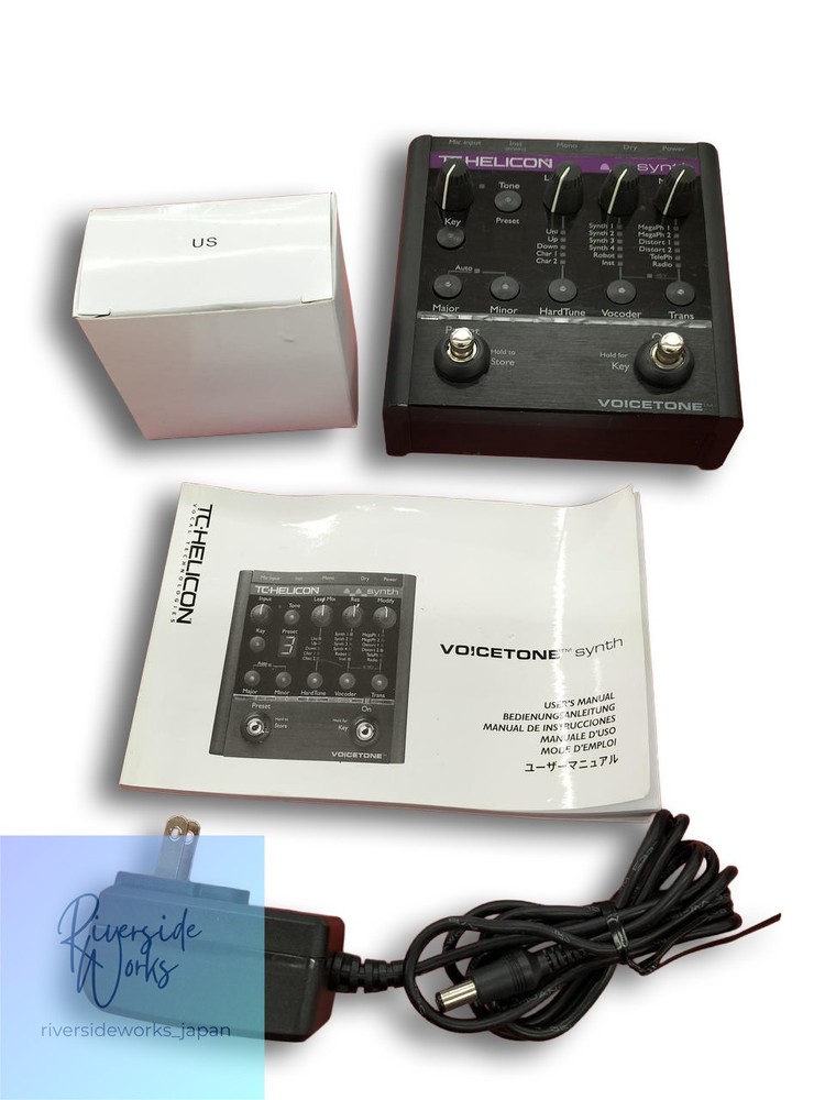 TC HELICON VoiceTone Synth Vocal Effects Processor JP