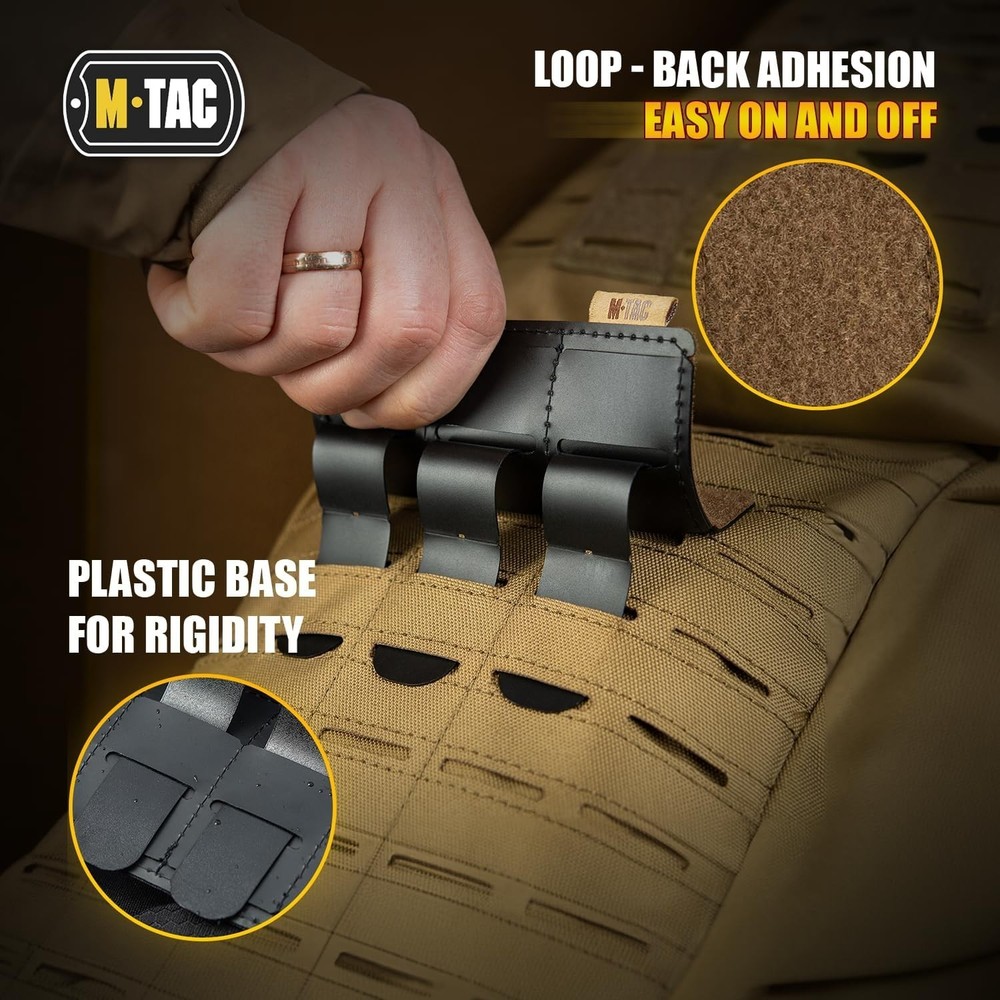 Versatile Coyote Loop Tactical Patch Panel for Seamless Molle Integration
