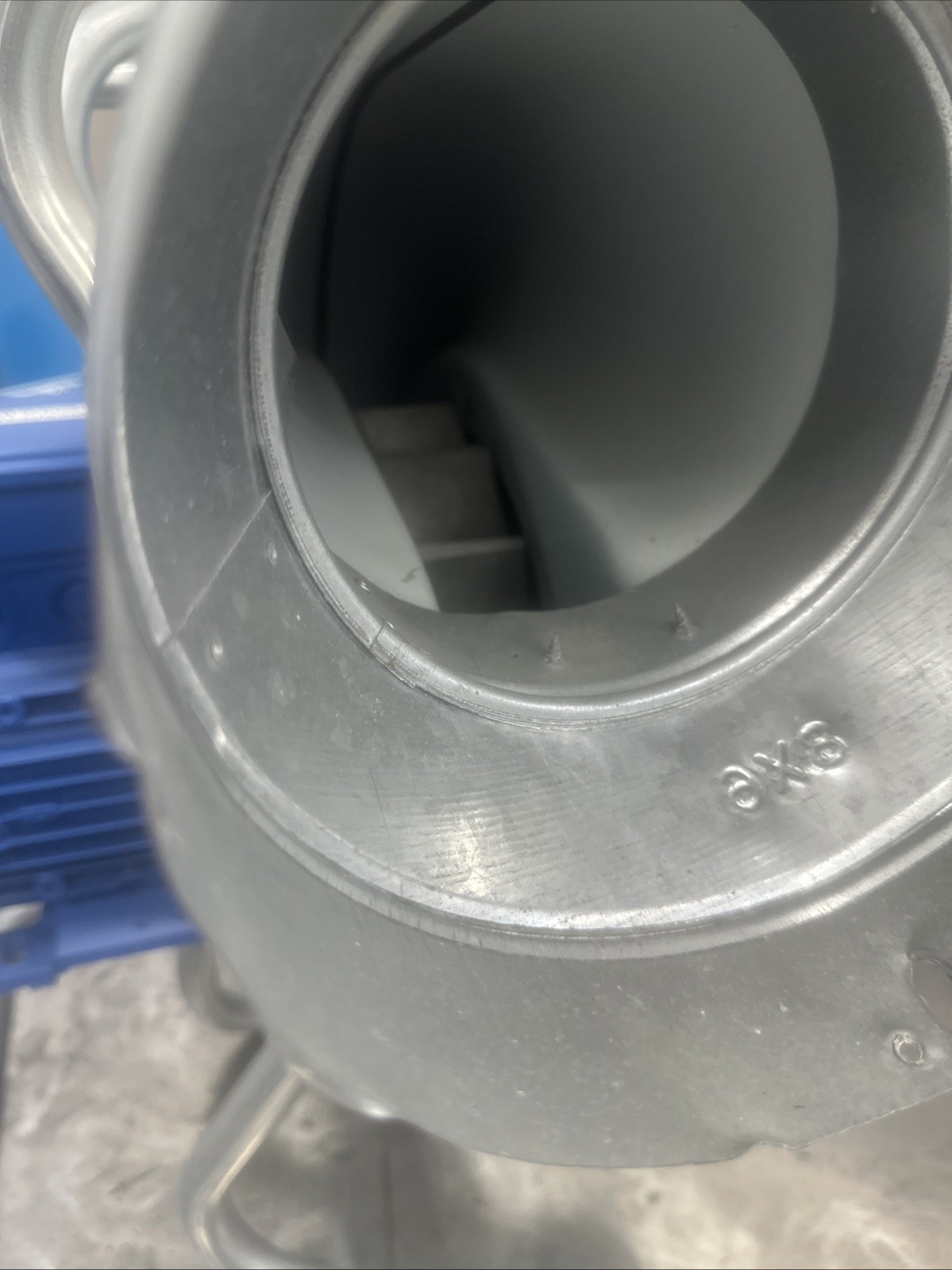 Fan Exhaust Fan Nederman 14511022 N24 Fan Assembly 230/460V 3 Phase 60HZ 1.5 HP