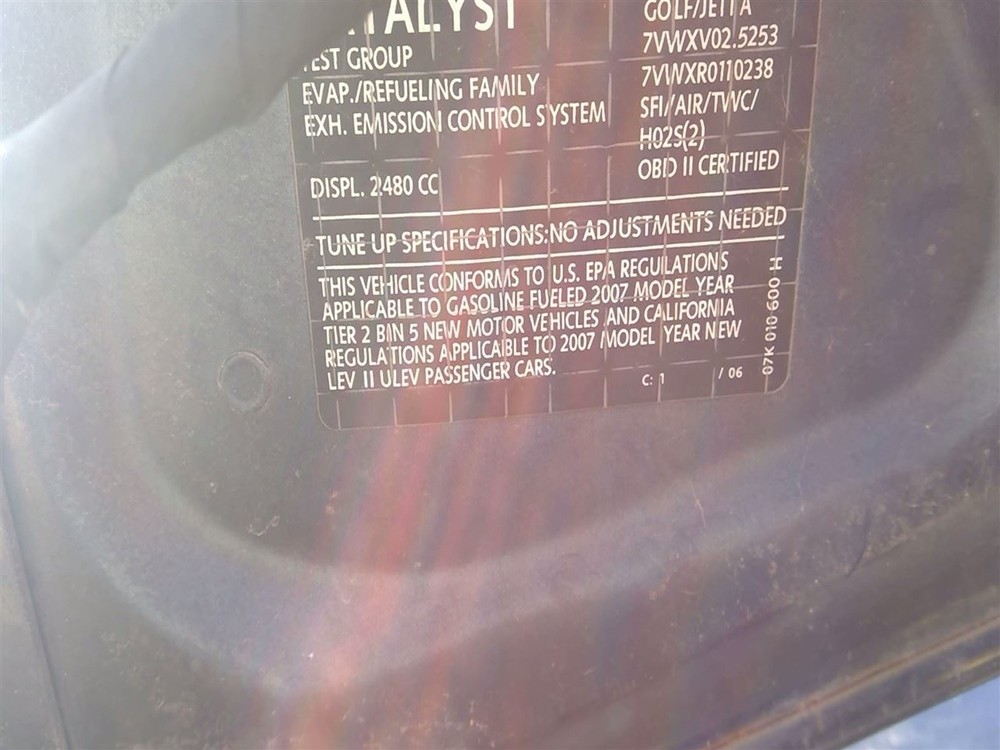 Engine ECM Electronic Control Module 2.5L Bgq Fits 06-07 Rabbit 3761249