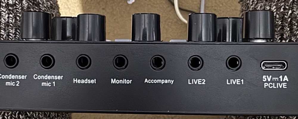 Live Sound Card and Audio Interface