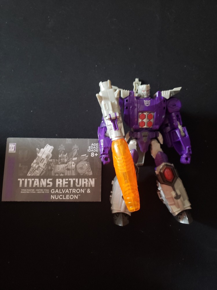 Transformers Titans Return Galvatron & Nucleon As Pictured