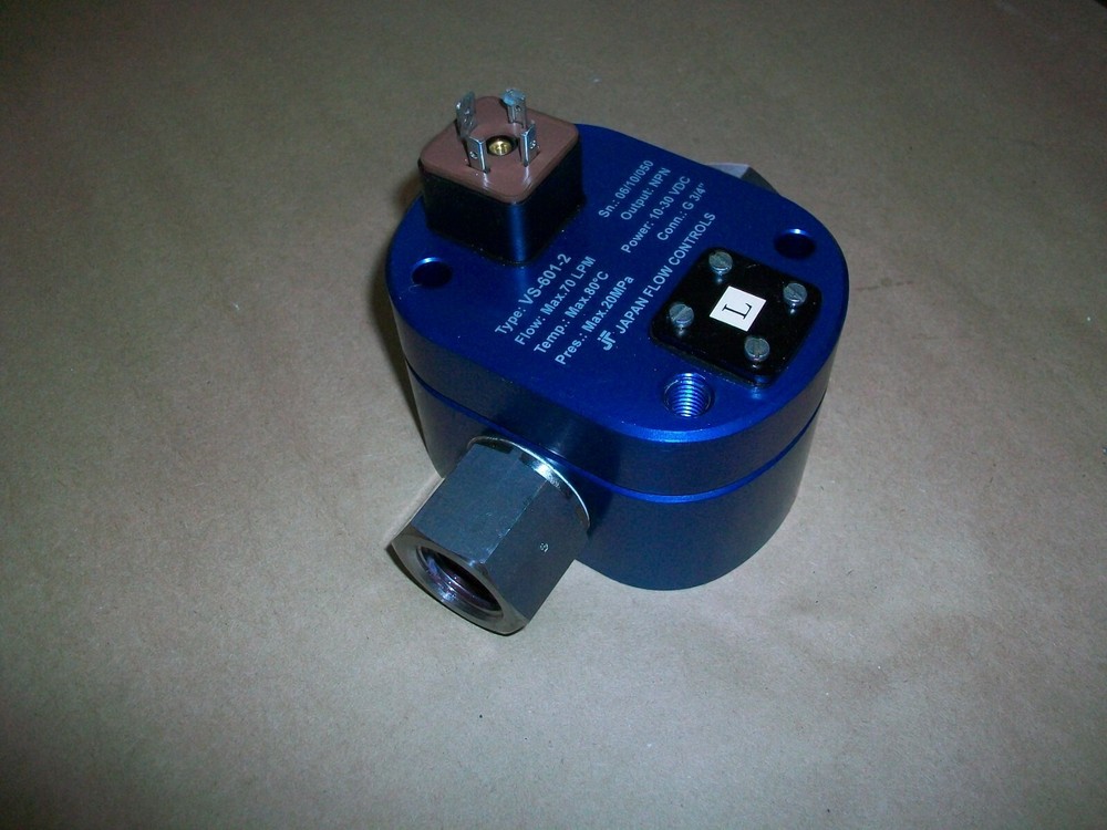 Japan Flow Controls Flow Meter VS-601-2 10-30VDC NPN Output USED