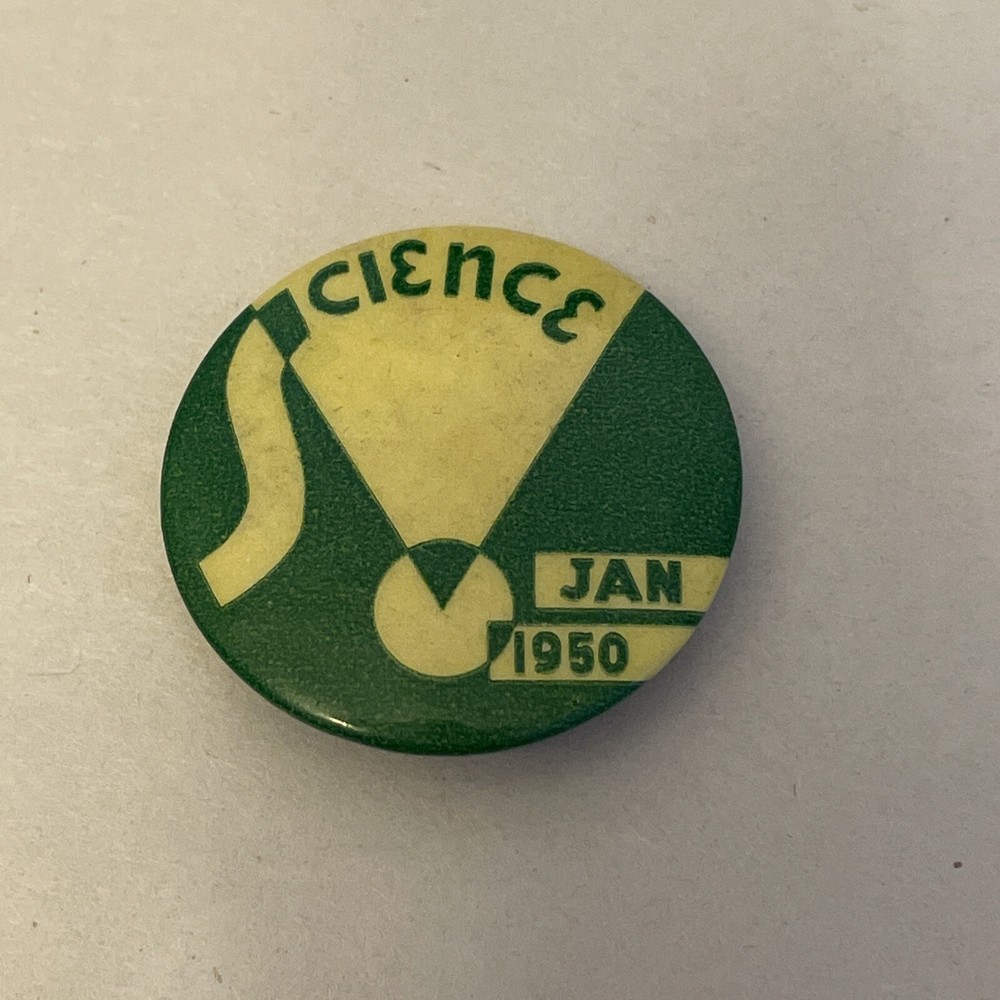Science JAN 1950 Pin