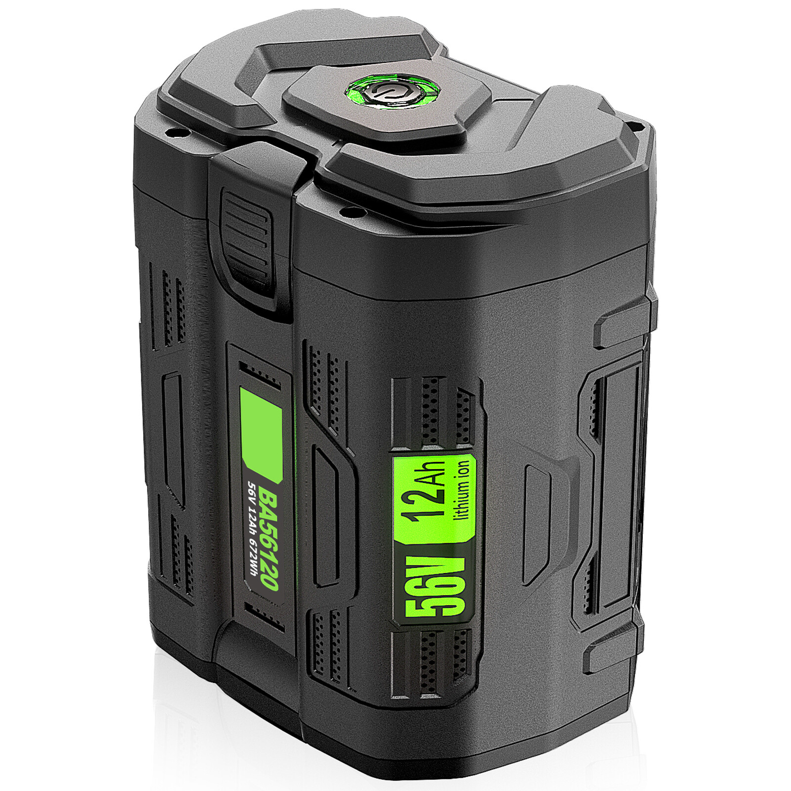 2 PACK 12AH Battery For EGO 56V 56Volt BA5600T POWER+ Lithium Ion BA2240 BA2800T