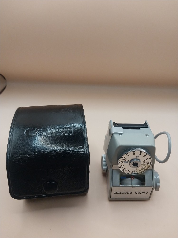 Canon Booster Light Meter for Pellix QL Camera w/case Untested