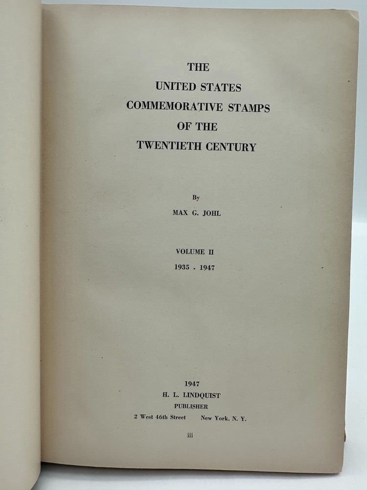 4 Vol Set US Postage Stamps 19th 20th Century Brookman Johl 1st Ed Philately