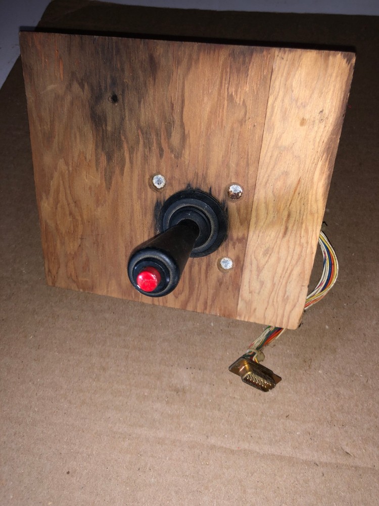 ARCADE JOYSTICK WITH BUTTON SWITCH ON TOP ARCADE