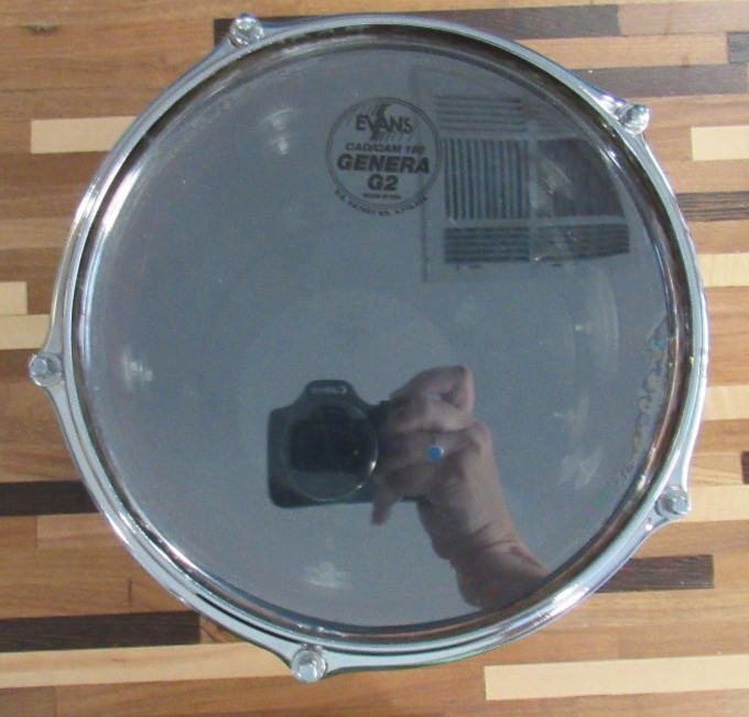 Custom Made 8" x 12" Deep Tom With Slingerland Hardware+Rare Eames Shell