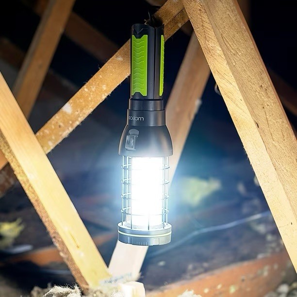 Luceco Rechargeable Olympia Tripod 360° Work Light Twin Pack