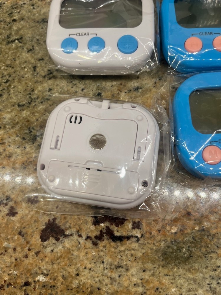 4-Piece Multi-Function Electronic Timer, Learning Management, Suitable for Kitch