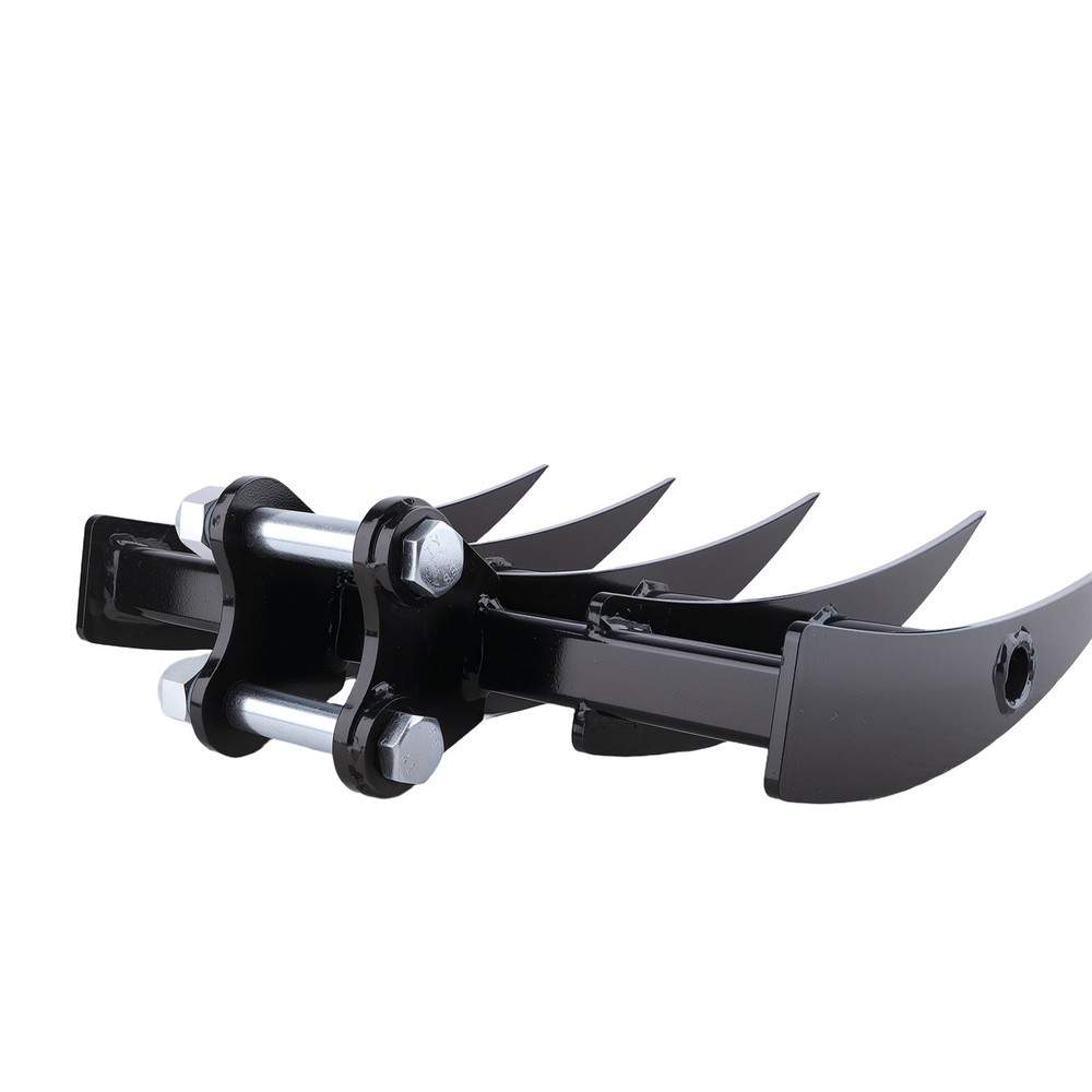 Digger Rake Attachments 19.3x20.5" Width for Mini Excavator Ground Leveling