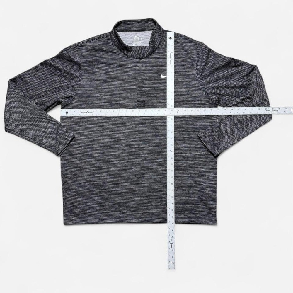Nike Dri-FIT Victory Heather Stripe 1/2 Zip Golf Pullover