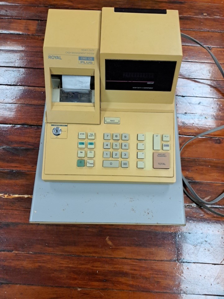 Royal CMS 125 PLUS Cash Register Management System Functional