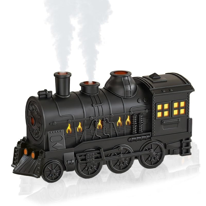 Train Diffusers for Essential Oils,300ml Magic Diffuser, Large Black