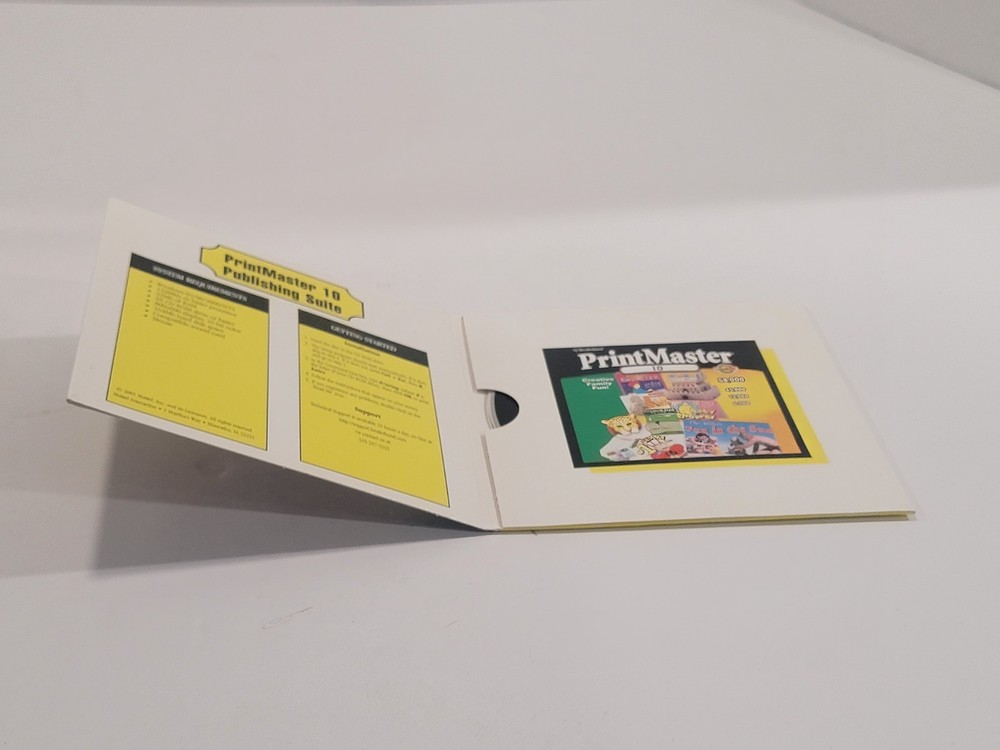 PrintMaster 10 PC CD-ROM - 58,000 images, Windows Print Master