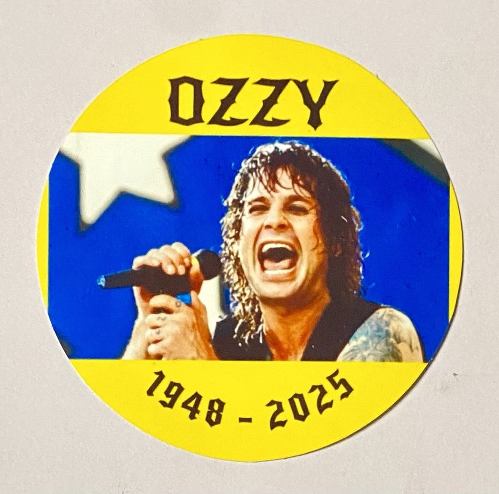 OzzY MEMORIAL 2.50” STICKER