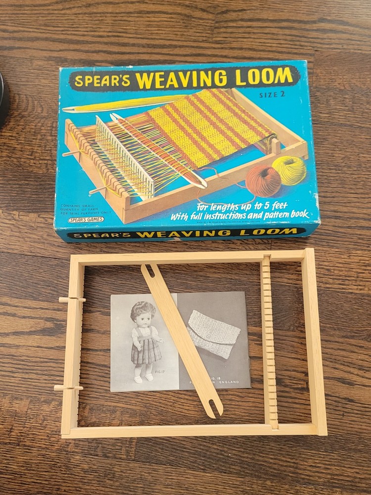 Spear's Vintage Weaving Loom Size #2 - See Pictures - Missing Piece