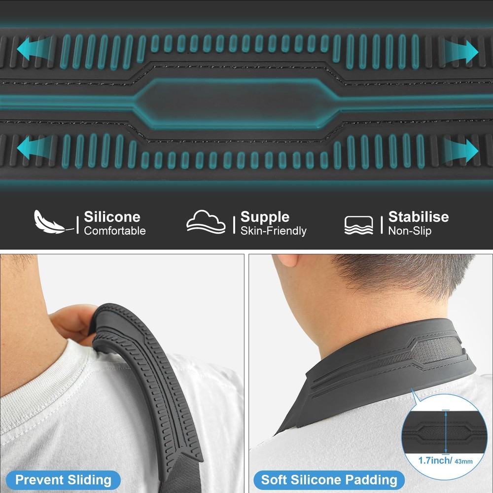 FIEIL Camera Strap with Quick Release Plate, Universal Camera Strap with Quic...