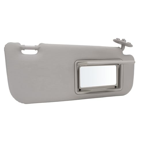 Front Right Passenger Side Sun Visor Sunshade, Gray Interior Accessories for
