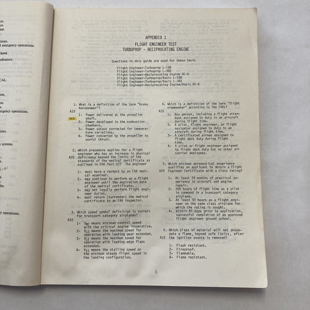 FAA - 2 Books - Turbojet-Basic & Turboprop Reciprocating Engine - Test Guides
