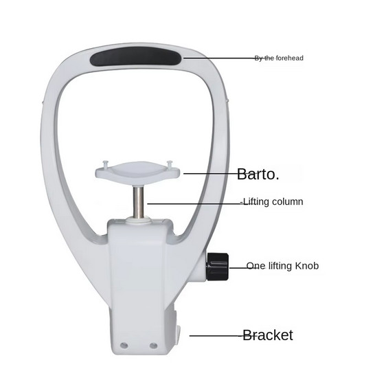 Optical Instrument Chin Rest Forehead Bracket Set For Auto Refractometer