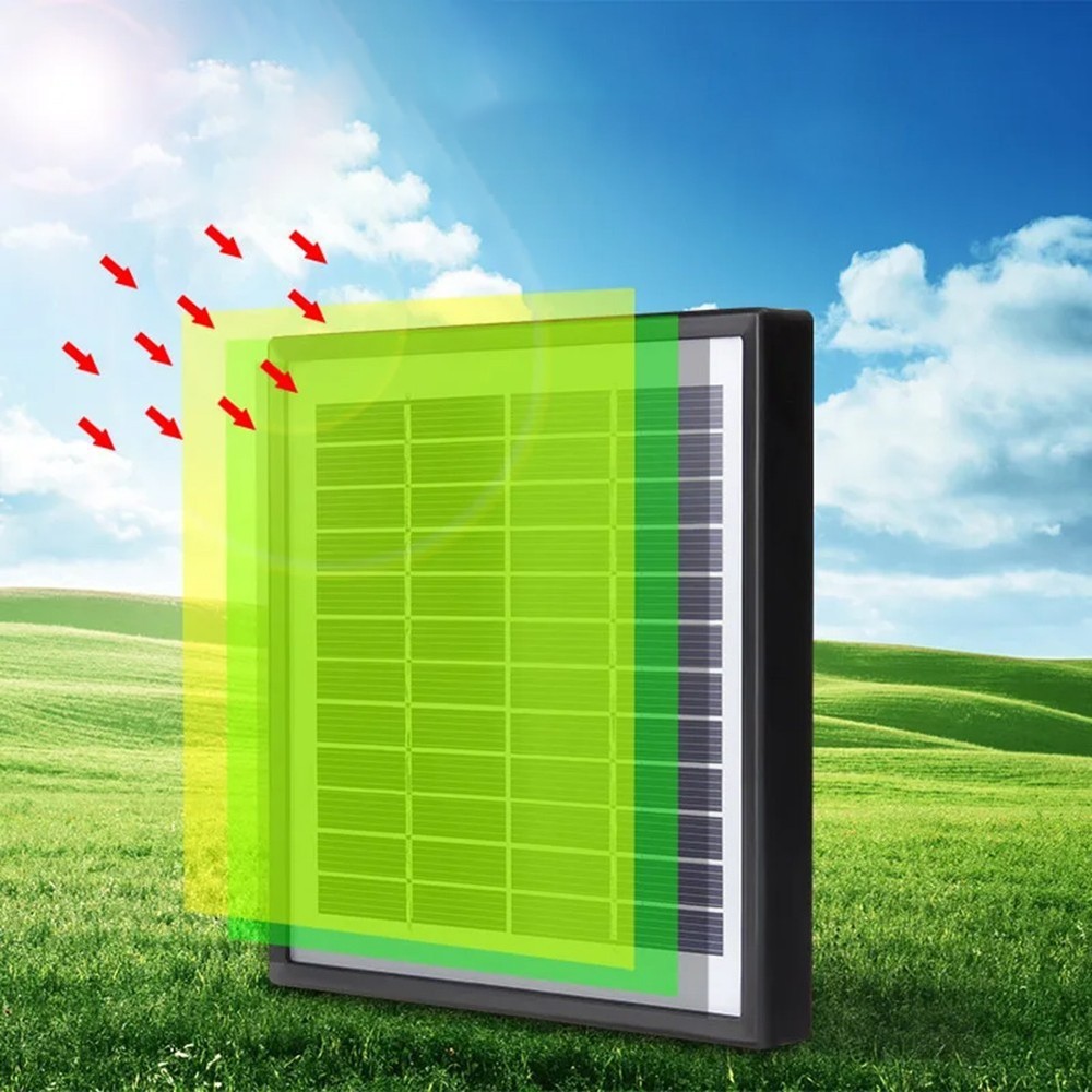 Convenient Charging Solution Lightweight 12V Solar Panel with Long Cable