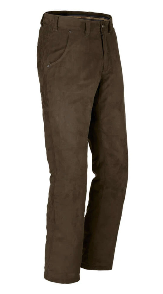 Blaser Mens Suede Trousers Light Markus