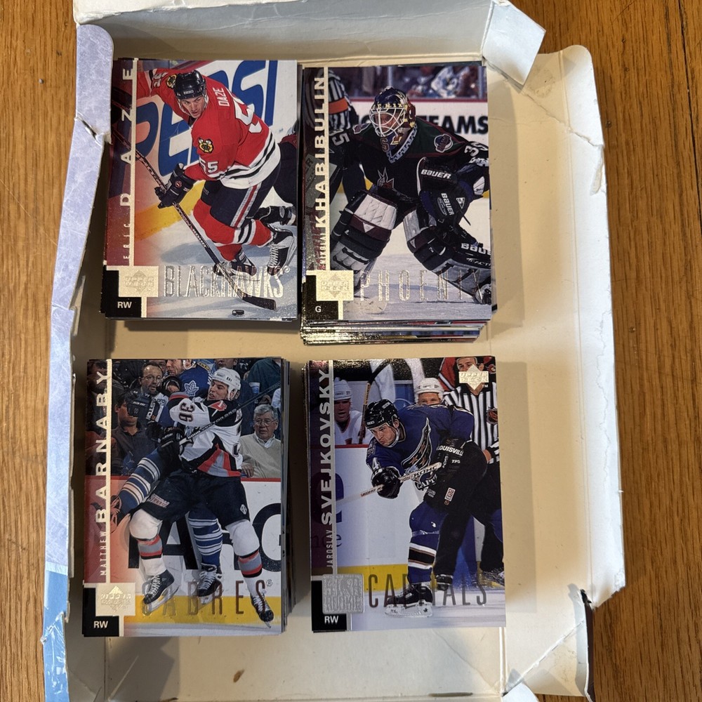 1997-98 Upper Deck Series 1 Hockey Box OPENED