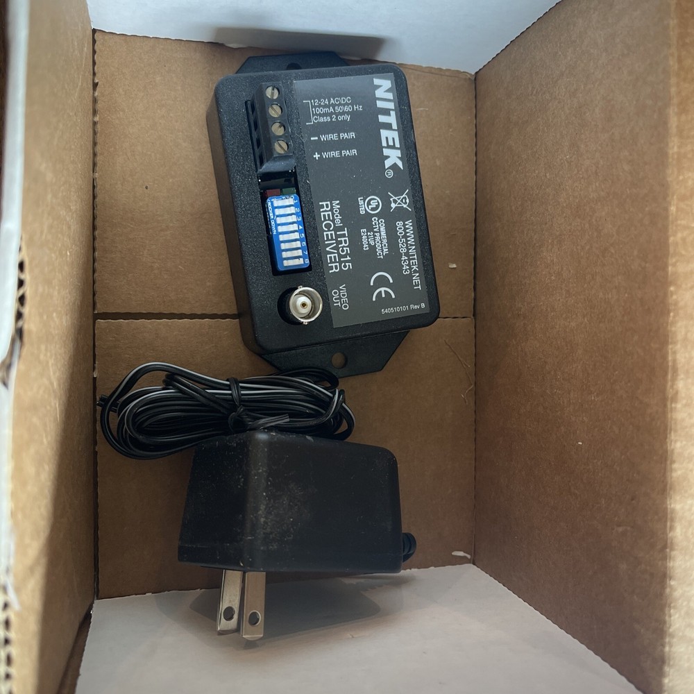 Nitek Model TR515 Active Video Balun Link Receiver 