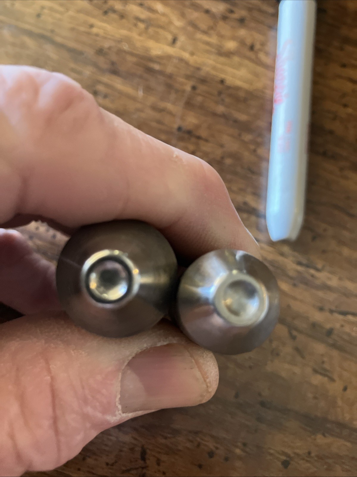 4 Lg Oval Head Rivet Squeezer Die 3/8 Shank Aircraft Aviation Brazier Belly Tank