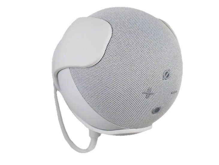 Echogear Wall Mount White For Amazon Echo Dot EGMA-EDM2-W2