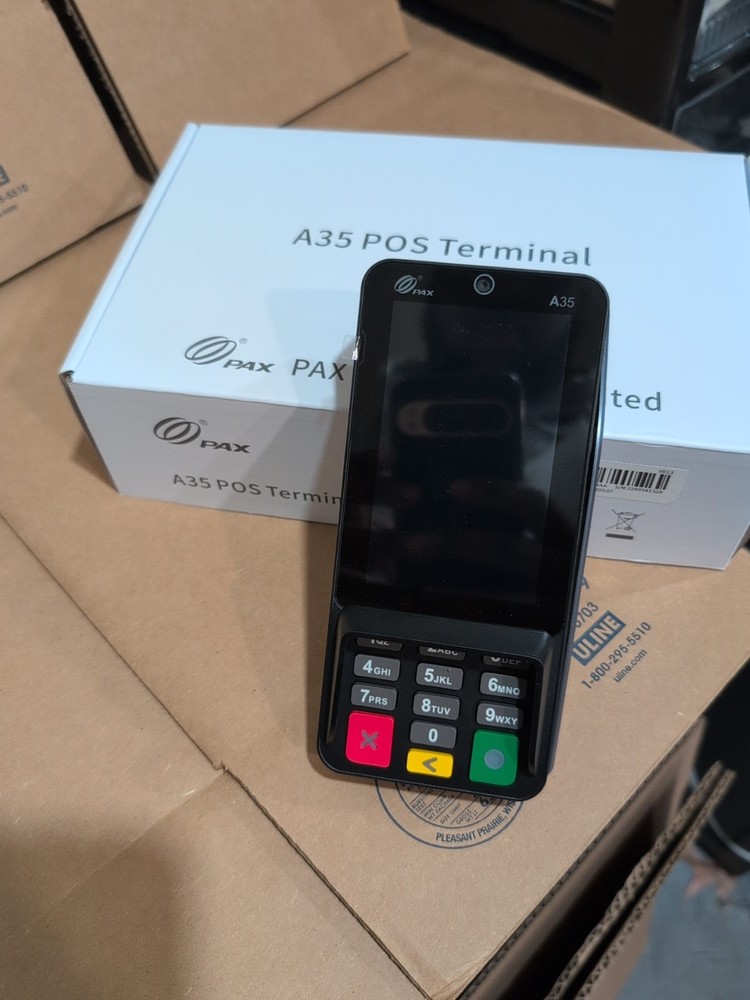 PAX A35 A35-0BA-RD6-00AA POS Terminal USB Ethernet