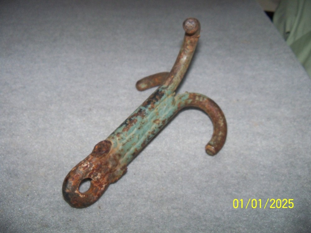 Homemade Three (3) Jaw Grapple Hook,