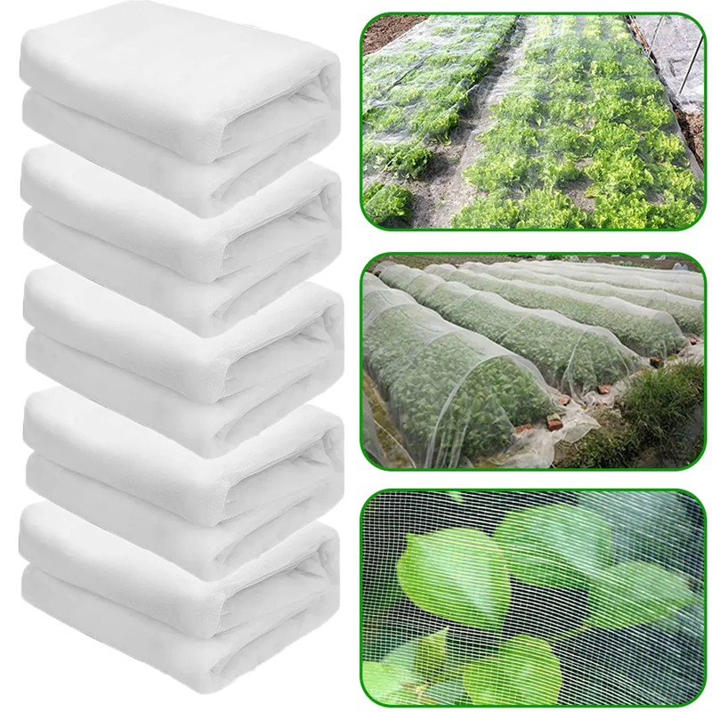 20-150ft  Mosquito Garden Bug Insect Netting Barrier Bird Net Plant Protect Mesh