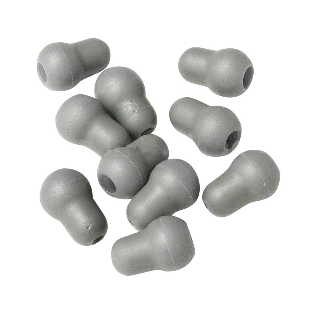 10Pcs Silicone Gray Soft Eartips Earplug Earpieces For Littmann Stethoscope