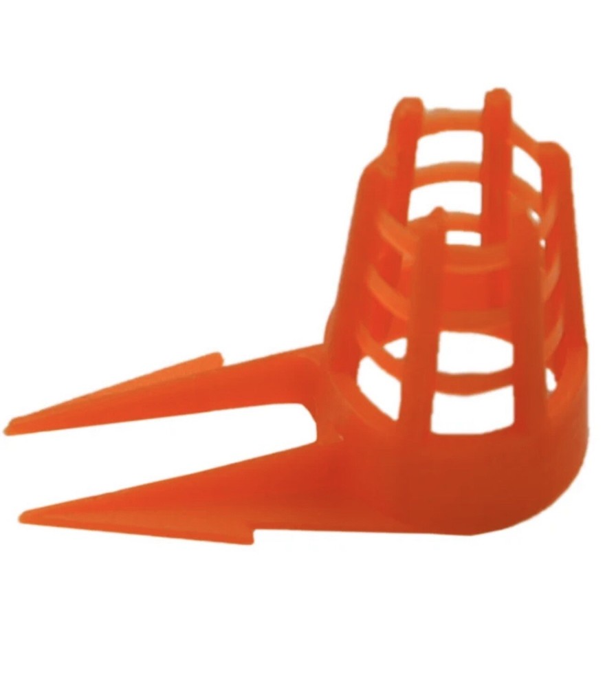 50 Pcs Push-In Queen Cell Protector with Spikes