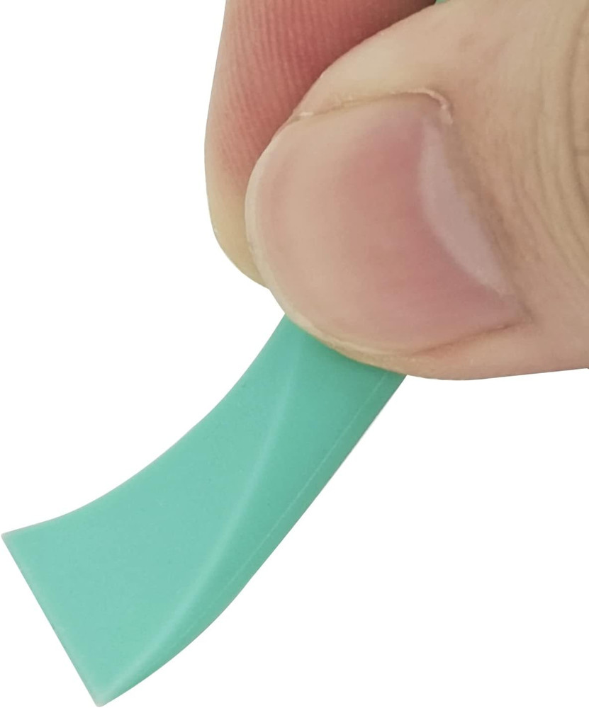 Chalk Paste Mini Squeegee with Rubber Sticks Set, 5PCS Self Adhesive Screen Sten