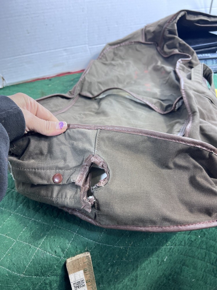 vintage 3/4 cello Canvas soft case Button Up