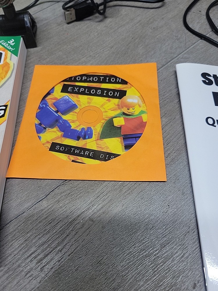 Stopmotion Explosion: Stop Motion Animation Kit W/ Full HD 1080P Camera