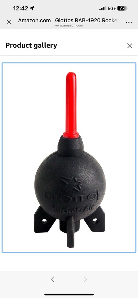 RAB-1920 Rocket Air Blaster Small-Black