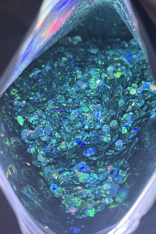 5g Blue/green Chunky Gliter
